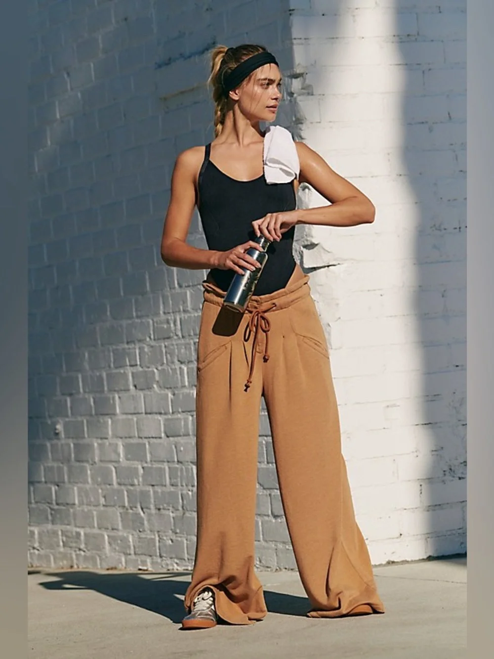 Free People Full Court Wide Leg Pants Size Medium